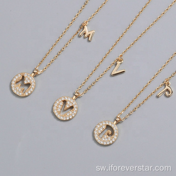 925 Sterling Silver Letters AZ Alphabet Pendant.